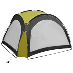 Walplus Party Tent Garden Gazebo Canopy With Led And 4 Sidewalls 3.6X3.6X2.3 M Green - thumbnail 4