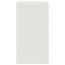 Vidaxl Sideboard White 67X39X73 Cm Steel - thumbnail 8