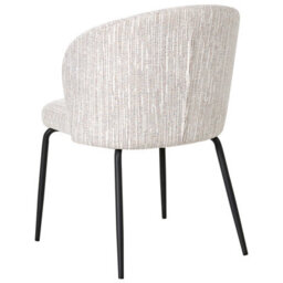Beliani Set Of 2 Dining Chairs Zana Fabric Multicolour - thumbnail 7