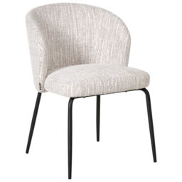 Beliani Set Of 2 Dining Chairs Zana Fabric Multicolour - thumbnail 5