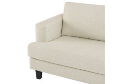 Home Detail Dale 3 Seater Sofa, Natural Linen Fabric - thumbnail 7
