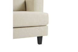 Home Detail Dale 3 Seater Sofa, Natural Linen Fabric - thumbnail 6