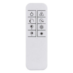 Luminosa Lighting Luminosa Kuni 54Cm Integrated Led Semi Flush Ceiling Light Grey Dark Led Dimmable 2700-6500K Remote Control Timer - thumbnail 7