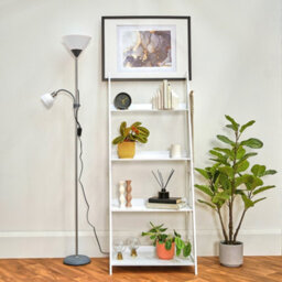 Valuelights Mozz Silver Mother And Child Floor Lamp With Warm White Bulbs - thumbnail 7