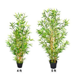 GreenBrokers Artificial 150Cm Bamboo Tree In Pot - thumbnail 5