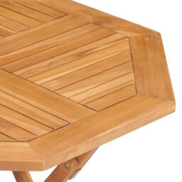 Berkfield 5 Piece Garden Dining Set Solid Teak Wood - thumbnail 6