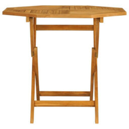 Berkfield 5 Piece Garden Dining Set Solid Teak Wood - thumbnail 4