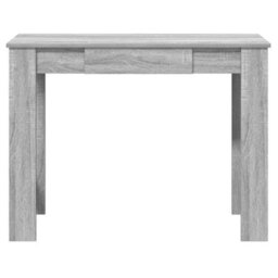 Berkfield Desk Grey Sonoma 100X45X75 Cm Engineered Wood - thumbnail 4