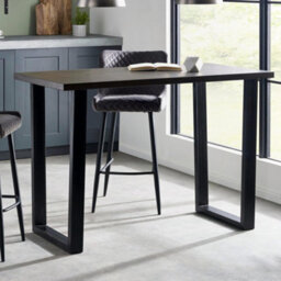 Oakham Premium Huxford 140Cm Dark Oak Bar Table - thumbnail 2