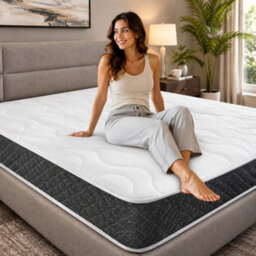 Nexus Mattress Cool Blue Memory Foam And Open Coil Mattress - thumbnail 5