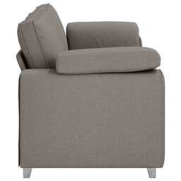 Vidaxl Sofa With Cushion Taupe 219 X 77 X 82 Cm Fabric - thumbnail 6