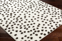 Livabliss Rodos-Modern Beige Black Soft Plush Pile Living Bedroom Rug 160 X 213 Cm Easy Care, Non Shedding - thumbnail 6