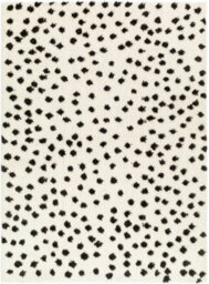 Livabliss Rodos-Modern Beige Black Soft Plush Pile Living Bedroom Rug 160 X 213 Cm Easy Care, Non Shedding - thumbnail 1