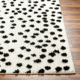 Livabliss Rodos-Modern Beige Black Soft Plush Pile Living Bedroom Rug 160 X 213 Cm Easy Care, Non Shedding - thumbnail 5