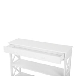 Beliani Console Table Montgomery White - thumbnail 8