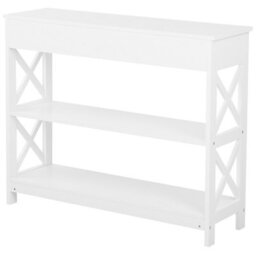 Beliani Console Table Montgomery White - thumbnail 6