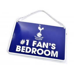 Tottenham Hotspur Fc 1 Fans Bedroom Door Sign Navy/white (One Size) - thumbnail 2