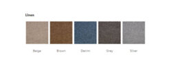 Comfy Deluxe 2Ft6 Silver Linen Hannah Beading 54Inch Floorstand Headboard - thumbnail 2
