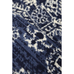 Melrose Colorama Medallion Pattern Navy Blue Traditional Medium Indoor Area Rug 120/170Cm - thumbnail 2