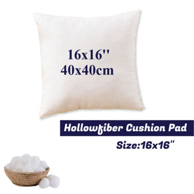 CHILIMILII Hollowfiber Cushion Pads Insert Filler Inner Scatters Deep Filled Plump Cushion