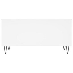 Berkfield Coffee Table White 90X44.5X45 Cm Engineered Wood - thumbnail 6