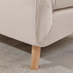 Furniturebox Uk Bobby Pale Pink Velvet Double Folding Sofa Bed - thumbnail 7