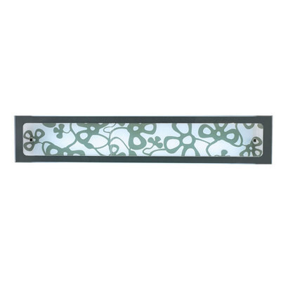 Luminosa Lighting Luminosa Euphoria Wall Lamp 1 Light T5 Medium Bar, Polished Chrome/opal White Glass, Not Led/cfl Compatible - image 1
