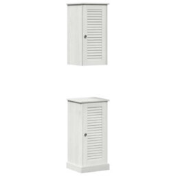 Walplus Bathroom Furniture Set Vigo 2 Pcs Antique White 37 X 34 X 80 Cm - thumbnail 2