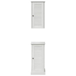 Walplus Bathroom Furniture Set Vigo 2 Pcs Antique White 37 X 34 X 80 Cm - thumbnail 7