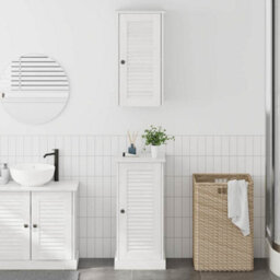 Walplus Bathroom Furniture Set Vigo 2 Pcs Antique White 37 X 34 X 80 Cm