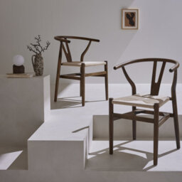 Sweeek - Pair Of Wooden Chair With Rope Seat Brown 54.5X53X76 Cm - Cecile - thumbnail 6