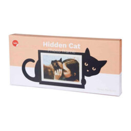 Balvi Black Photo Frame Novelty Metal Cat Single Picture Display - thumbnail 6
