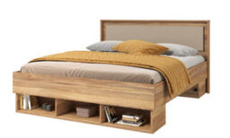 Arte Luxurious Impressio 31 Divan Bed Eu King 1700mm X 1010mm X 2040mm In Oak Mauvella & Congo - Elegant Bedroom Centrepiece - thumbnail 2
