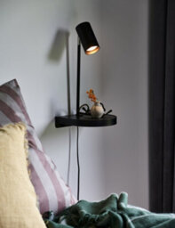 Nordlux Cody Metal Wall Light  Black,plug In Or Mains - thumbnail 5