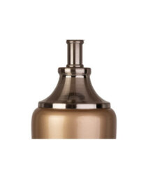 Lighting Supermarket Large Malham Champagne Gold And Silver Classic Ceramic Table Lamp And Shade - thumbnail 2