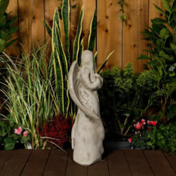 Ethereal Stone Guardian Angel Statue - thumbnail 5