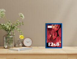 12X8 Blue Picture Frame (30.5 X 20.3Cm) Poster, Photo, Artwork, Gallery Wall Or Print - thumbnail 2