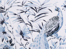 Beliani Duvet Cover Set Ballard Sateen Cotton 135 X 200 Cm Blue - thumbnail 8