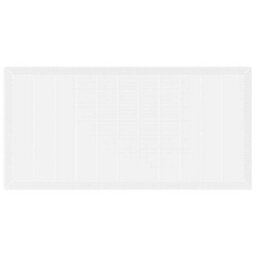 Berkfield Garden Dining Set 9 Pcs White Polt Rattan - thumbnail 6