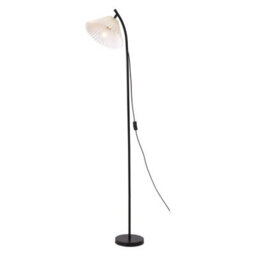 Komore Modern Minimalist Black Floor Lamp,3 Colour Temperatures,7W,anti-Slip Base - thumbnail 1