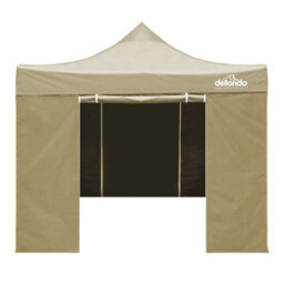 Dellonda Premium 2X2M Pop-Up Gazebo & Side Walls With Carry Bag, Stakes & Weight Bags - thumbnail 6
