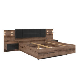 Heze Furniture Kassel Double Bed With Bedside Tables 140A - thumbnail 4