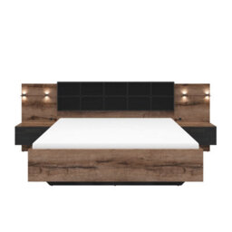 Heze Furniture Kassel Double Bed With Bedside Tables 140A - thumbnail 2