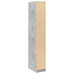 Berkfield Wardrobe Concrete Grey 30X50X200 Cm Engineered Wood - thumbnail 7