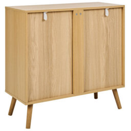 Beliani Boho Cabinet Hodgen Light Brown - thumbnail 7
