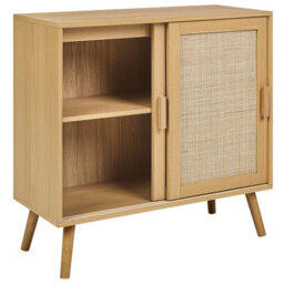 Beliani Boho Cabinet Hodgen Light Brown - thumbnail 5