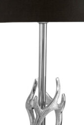 Orsina Antler & Marble Base Table Lamp, Christmas Theme Table Lamp For Study Table, Side Table, Black Table Lamp - thumbnail 4
