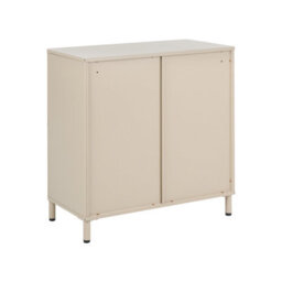 Beliani 4 Door Sideboard Ombura Metal Beige - thumbnail 6