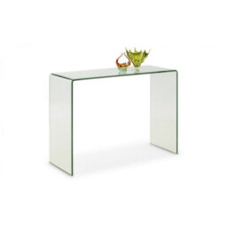 Ashfield Stylish Bent Glass Console Table