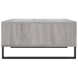Berkfield Sturdy Coffee Table Grey Sonoma 60X60X30 Cm Engineered Wood - thumbnail 5